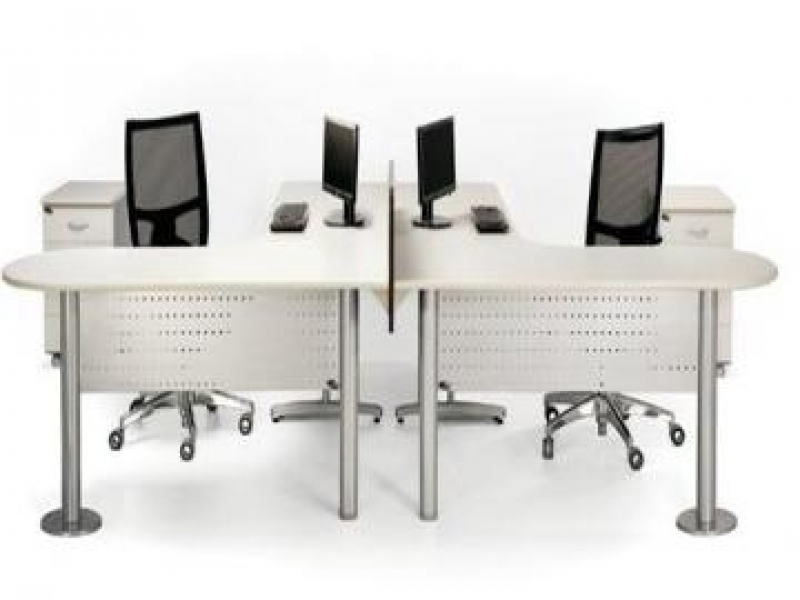 Mesa em L Branca em Embu Guaçú - Fabricante de Mesa em L Mesa em L Branca em Embu Guaçú - Fabricante de Mesa em L
