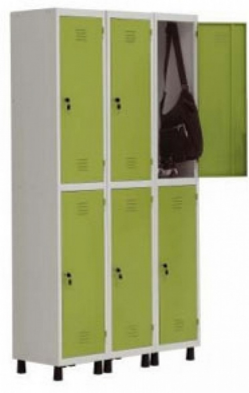 Armario Locker para Vestiário Jardins - Locker 4 Portas São Paulo