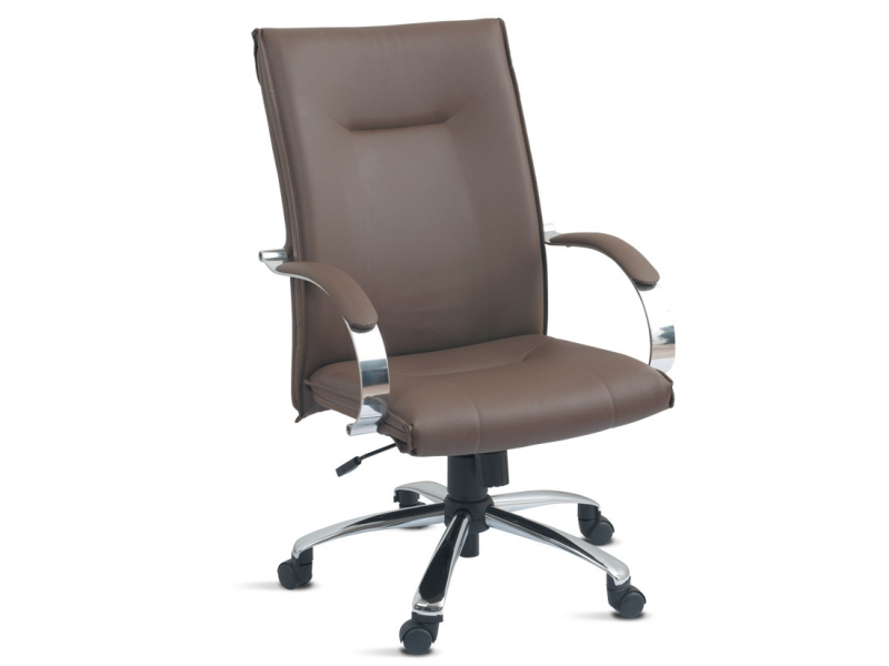 Cadeiras para Escritórios de Couro Higienópolis - Cadeiras Industriais Ergonômicas