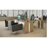 mesas para escritório de madeira Vila Matilde